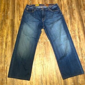 AG Adriano Goldschmied Jeans Men's 34x27 (tag 38'x32") The Hero Relaxed Fit Boot